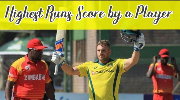 most runs score by player