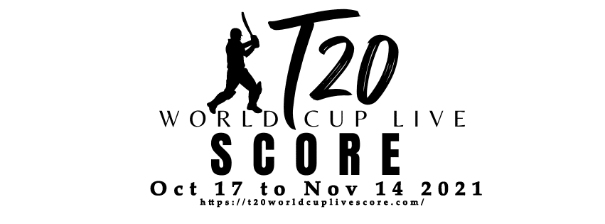 T20 World Cup Live Score