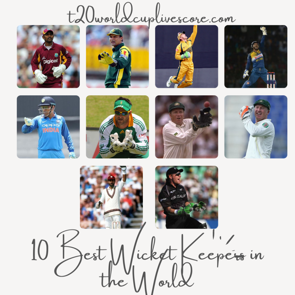 10 Best Wicket Keepers in the World in Cricket History