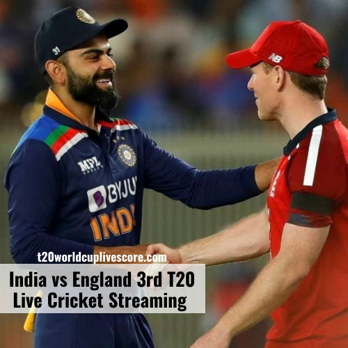 India vs England 3rd T20 Live Cricket Streaming & Score Series 2022