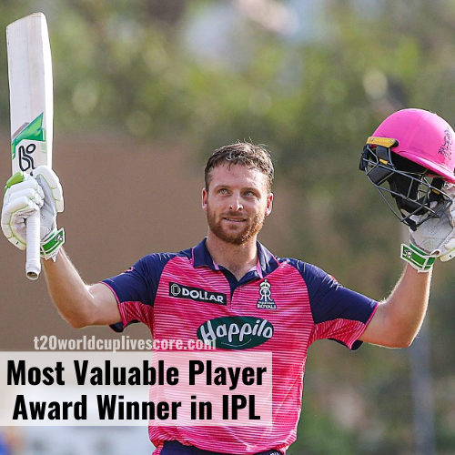 Most Valuable Player Award Winner in IPL From 2008 To 2022