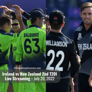 Ireland vs New Zealand 2nd T20I Match Live Streaming Online Free