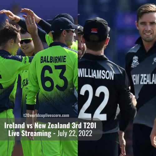 Ireland vs New Zealand 3rd T20I Match Live Streaming Online Free