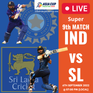 India vs Sri Lanka Live Streaming of 9th Asia Cup Match 2022