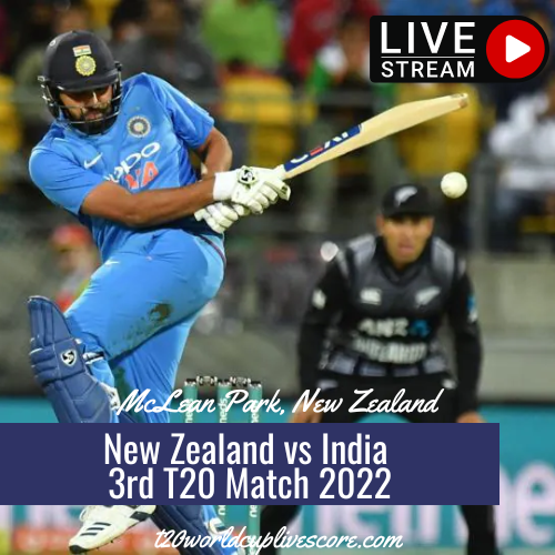 New Zealand vs India 3rd T20I Match Live Score with Free Stream