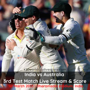 India vs Australia 3rd Test Match Live Streaming Free HD