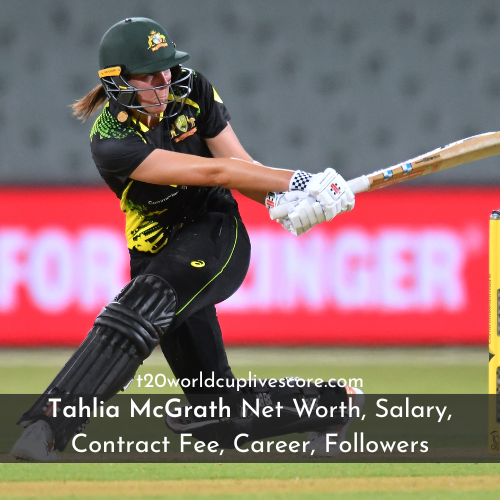 Tahlia McGrath Net Worth, Salary, Contract Fee, Career, Followers