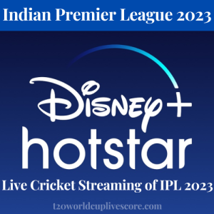 Watch Disney+ Hotstar Live Cricket Streaming of IPL 2023