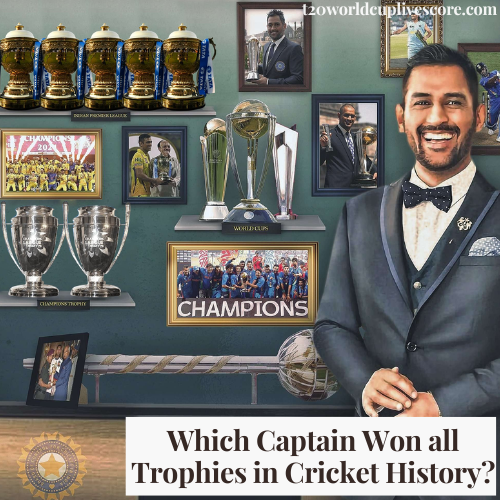 Which Captain Won all Trophies in Cricket History