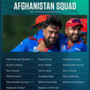 Afghanistan Team Squad for Asia Cup 2023 Players List & Squad