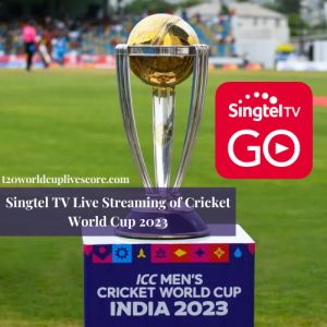 Singtel TV Live Streaming of Cricket World Cup 2023