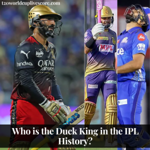 Who is the Duck King in the IPL History List of Most Ducks in IPL