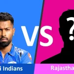Mumbai Indians vs Rajasthan Royals Timeline
