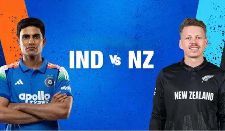 New Zealand National Cricket Team Vs India National Cricket Team Timeline
