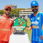 imbabwe national cricket team vs india national cricket team timeline
