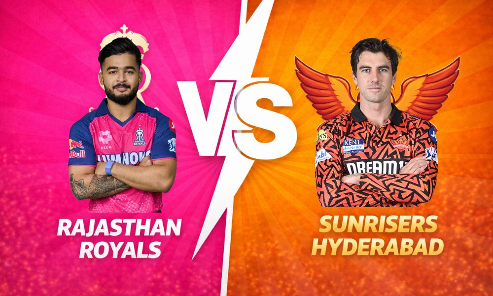 Rajasthan Royals VS Sunrisers Hyderabad timeline