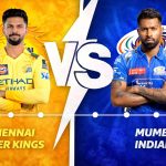 Chennai Super Kings VS Mumbai Indians timeline