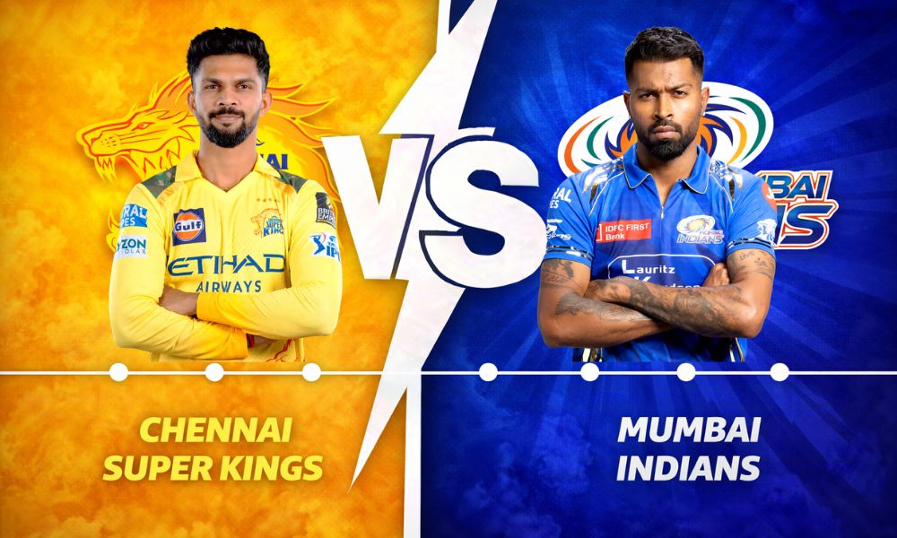 Chennai Super Kings VS Mumbai Indians timeline