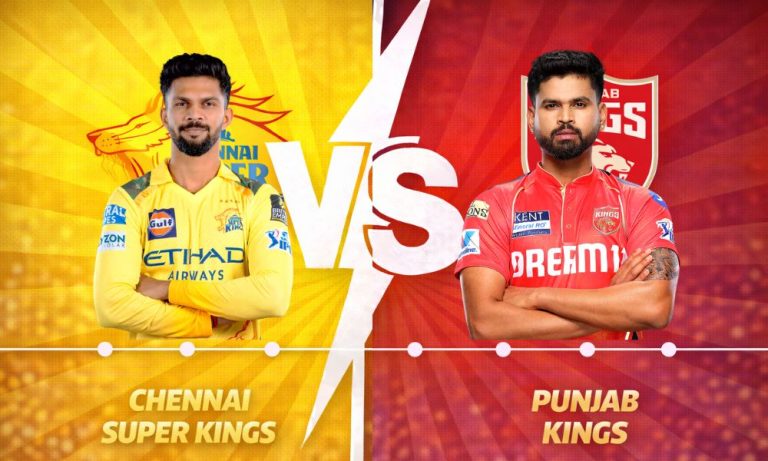 Chennai Super Kings VS Punjab Kings timeline