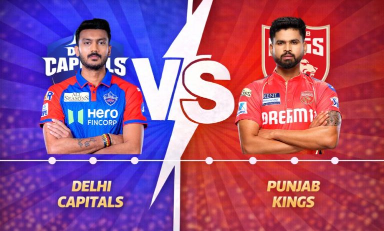 Delhi Capitals VS Punjab Kings timeline
