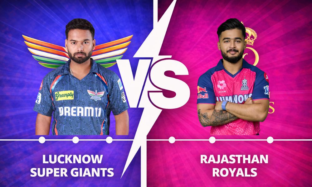 Lucknow Super Giants VS Rajasthan Royals Timeline