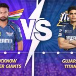 Lucknow Super Giants vs Gujarat Titans timeline