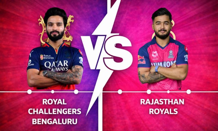 Royal Challengers Bengaluru VS Rajasthan Royals timeline