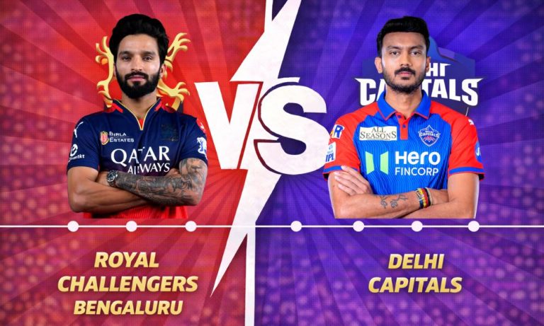 Royal Challengers Bengaluru vs Delhi Capitals timeline