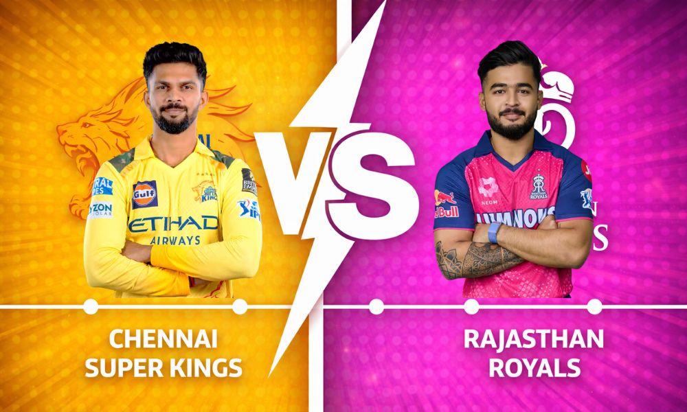 Chennai Super Kings VS Rajasthan Royals timeline