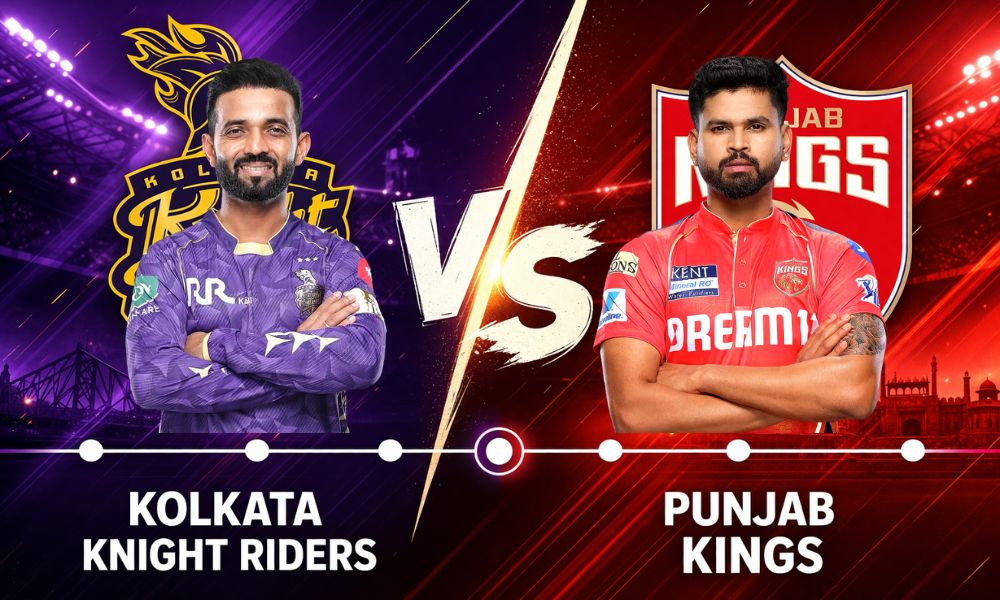 Kolkata Knight Riders vs Punjab Kings Timeline