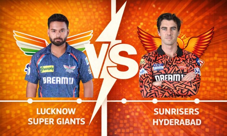 Lucknow Super Giants vs Sunrisers Hyderabad timeline