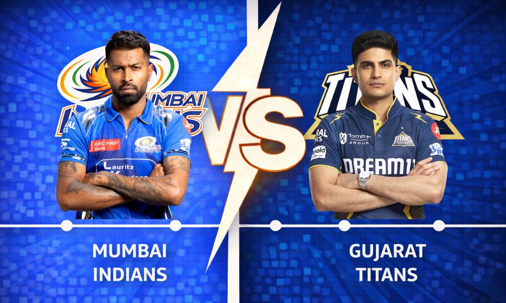 Mumbai Indians VS Gujarat Titans timeline