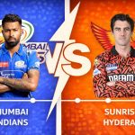 Mumbai Indians VS Sunrisers Hyderabad timeline