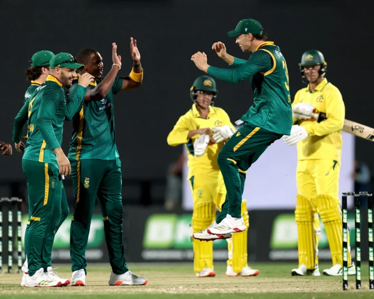 south africa national cricket team vs australia cricket team timeline