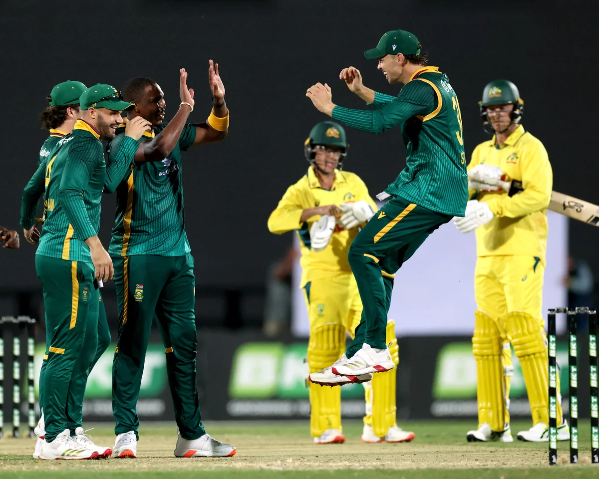 south africa national cricket team vs australia cricket team timeline