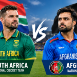 South Africa National Cricket Team vs Afghanistan National Cricket Team