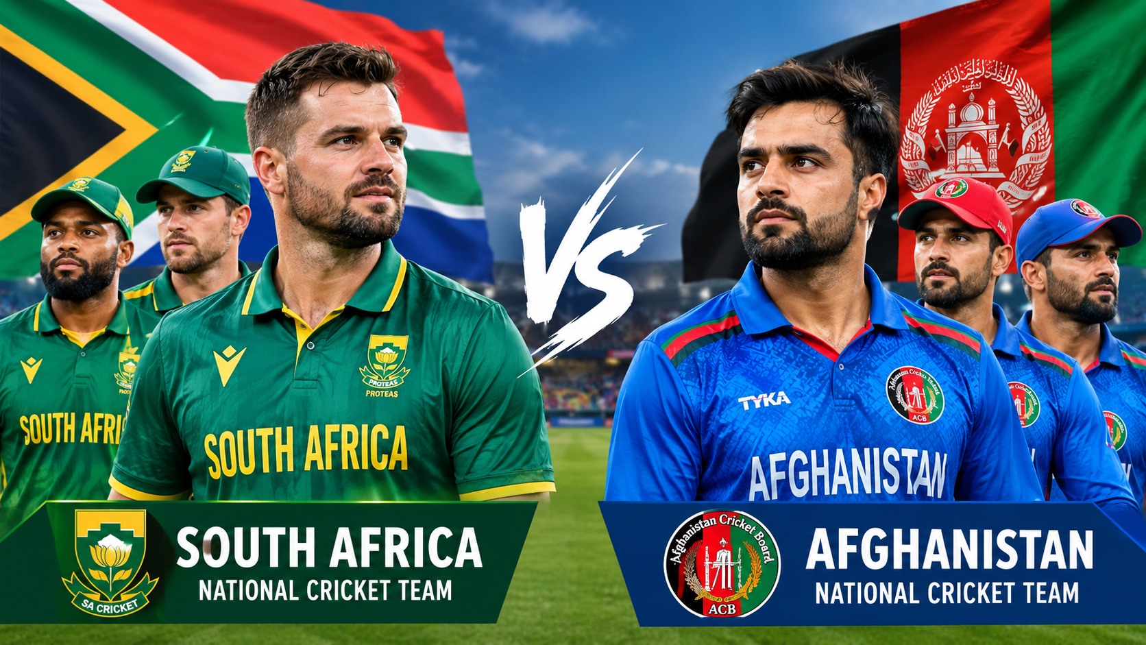 South Africa National Cricket Team vs Afghanistan National Cricket Team