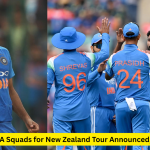 India and India A squads for New Zealand tour announced