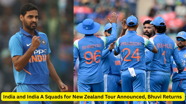 India and India A squads for New Zealand tour announced