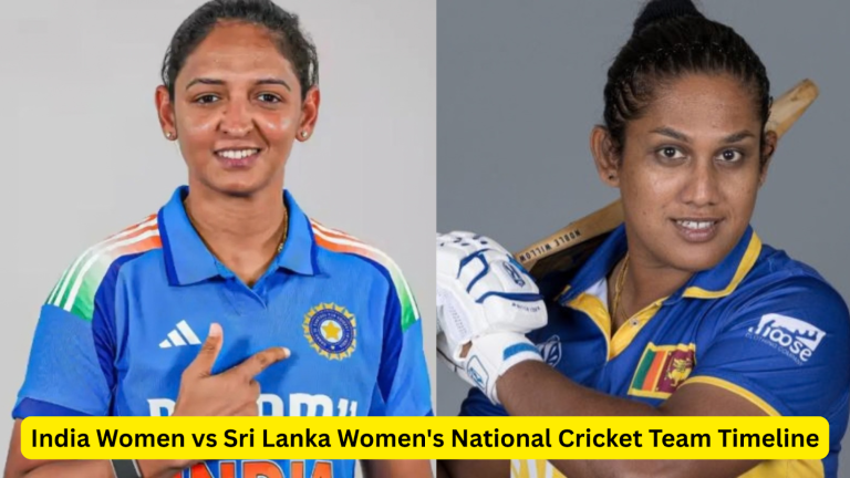 india women vs sri lanka women's national cricket team timeline